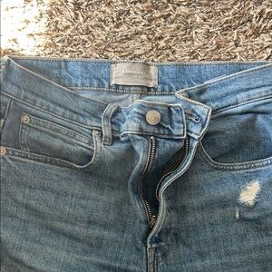 Everlane High Rise Denim Jeans in Blue